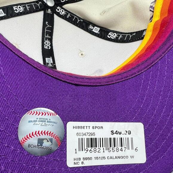 New Era 59FIFTY Los Angeles Angels Hat Size 8 Fitted Cap 2002 WS Champions  Cap - Picture 4 of 8